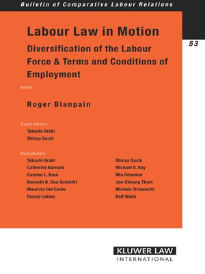 cover image of Labor Law in Motion